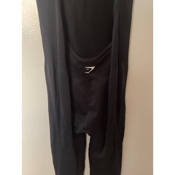 GYMSHARK "EVERYDAY SEAMLESS" JUMPSUIT. BRAND NEW, SUPER CUTE, BLACK - Picture 8 of 8